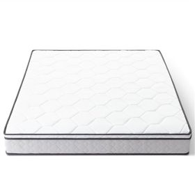 Twin XL size 8-inch Plush Memory Foam Innerspring Hybrid Mattress