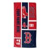 [Personalization Only] Red Sox Colorblock Personalized Beach Towel