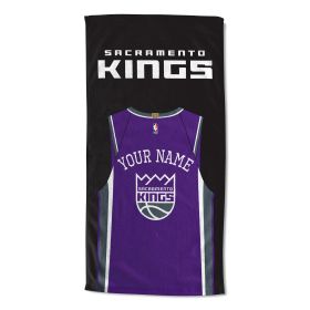 [Personalization Only] Sacramento Kings "Jersey" Personalized Beach Towel