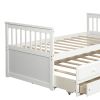 Captain's Bed Twin Daybed with Trundle Bed and Storage Drawers, Beds for chlidren