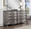 ACME Ausonia Dresser, Antique Platinum Finish BD00606