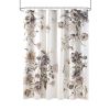 Printed Cotton Shower Curtain