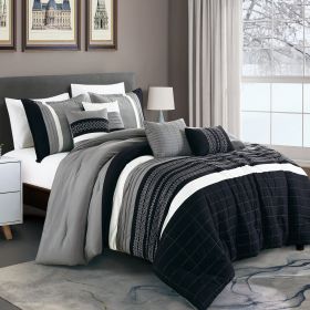 Gelia 7PC COMFORTER SET (size: King)