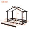 Extending House Bed, Wooden Daybed,